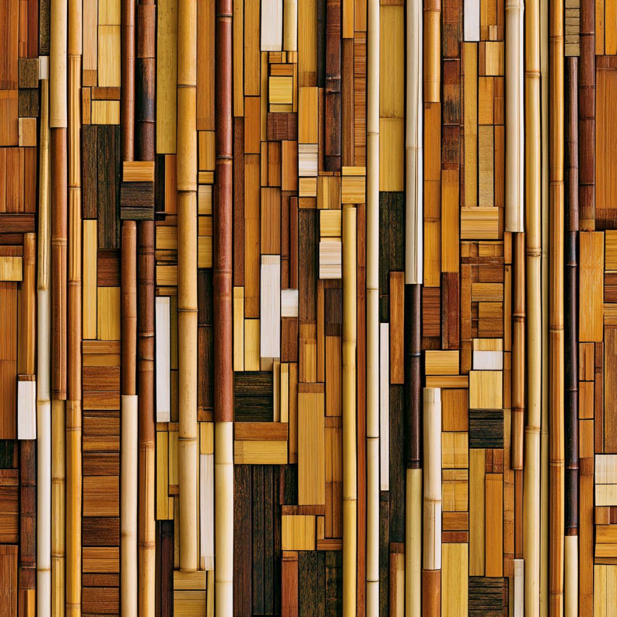Painel de bambu — Nemus Studio